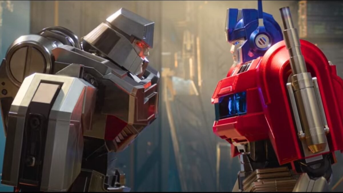 Novo trailer de Transformers One mostra a relação de irmandade de Optimus Prime e Megatron