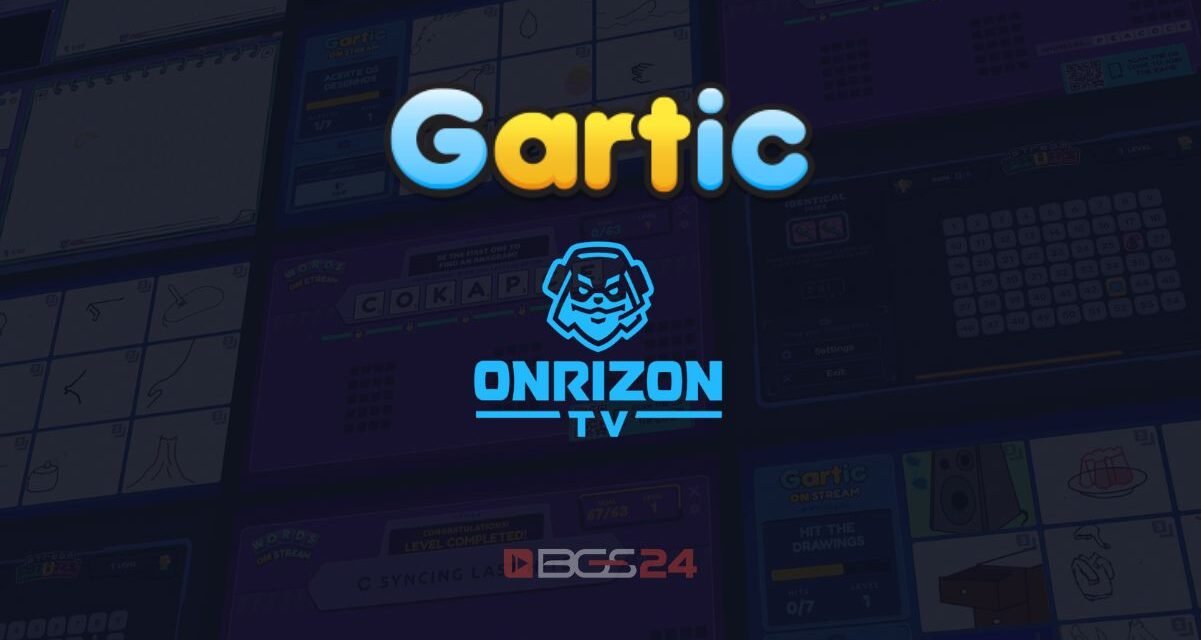 Gartic na BGS 2024 trará ativações criativas e destaques da Onrizon TV