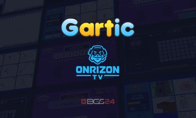 Gartic na BGS 2024 trará ativações criativas e destaques da Onrizon TV