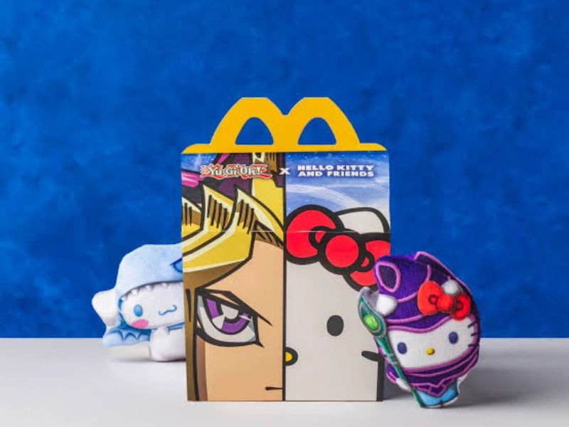 Yu-Gi-Oh! e Hello Kitty juntos no McDonald's