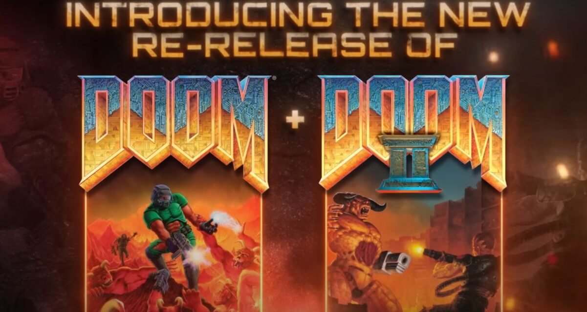 Relançamento de DOOM + DOOM II estão disponíveis