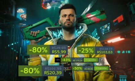 Steam oferece descontos de 50% em jogos como Cyberpunk 2077