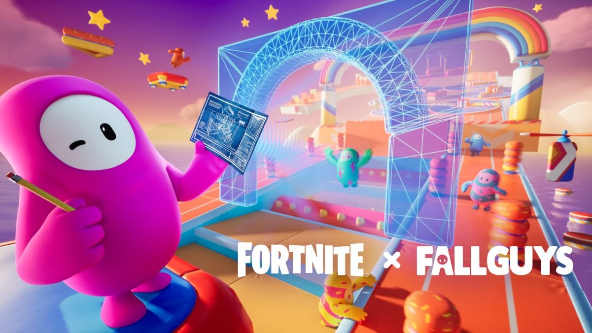 Fortnite x Fall Guys Key Art
