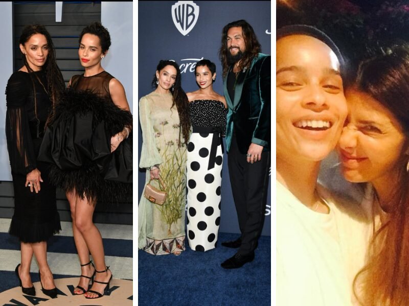 Zoë Kravitz, e mãe Lisa Bonet
Zoë Kravitz, Lisa Bonet e Jason Momoa
Zoë Kravitz, e Marisa Tomei