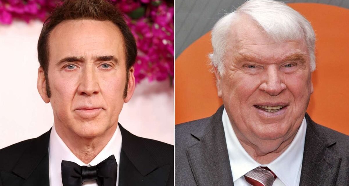 Nicolas Cage será John Madden em cinebiografia dirigida por David Russell