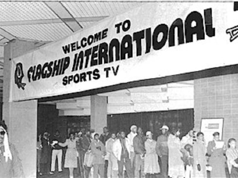 A responsável pelo envio foi a empresa fictícia Flagship International Sports Television. 