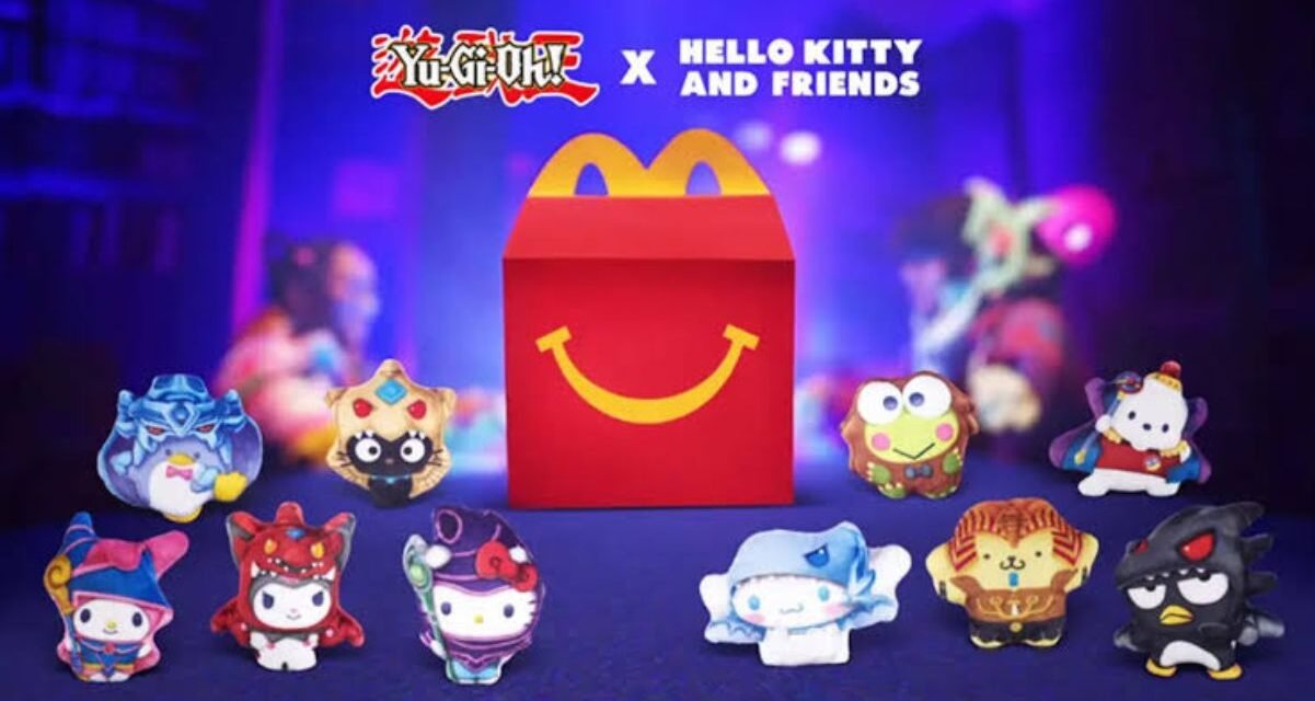 Yu-Gi-Oh! e Hello Kitty juntos no McDonald’s