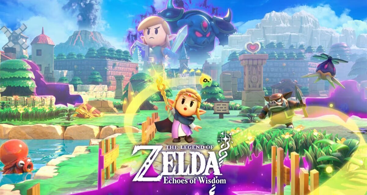 Novo trailer de The Legend of Zelda: Echoes of Wisdom revela mundo inerte