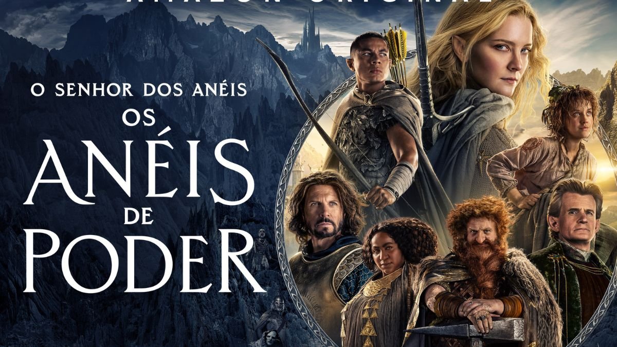 Poster de Rings of Power (Os Anéis de Poder)
