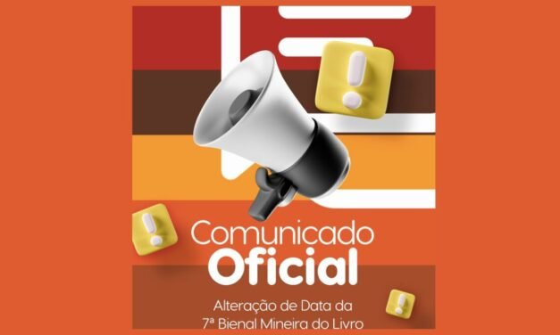 Bienal Mineira do Livro é adiada para 2025