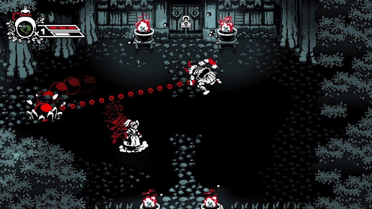 Bloodless fight screen