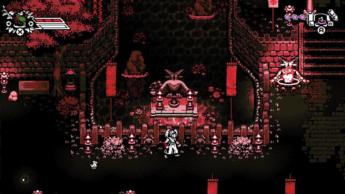 Bloodless map interaction screen