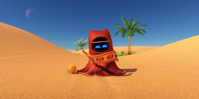 Personagem homenageado
O Andarilho: Astro Bot