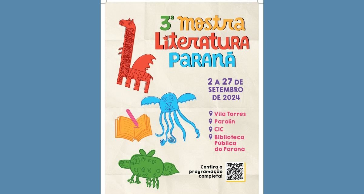 Mostra Paraná de Literatura começa hoje