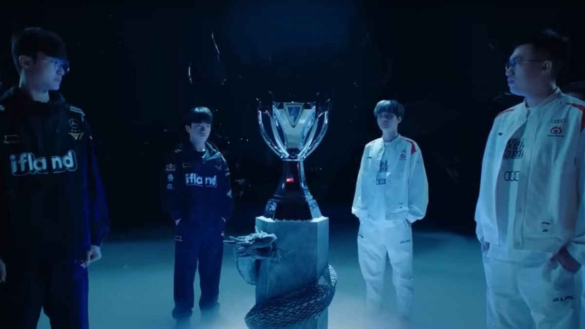 Worlds 2024 LoL - Trofeu