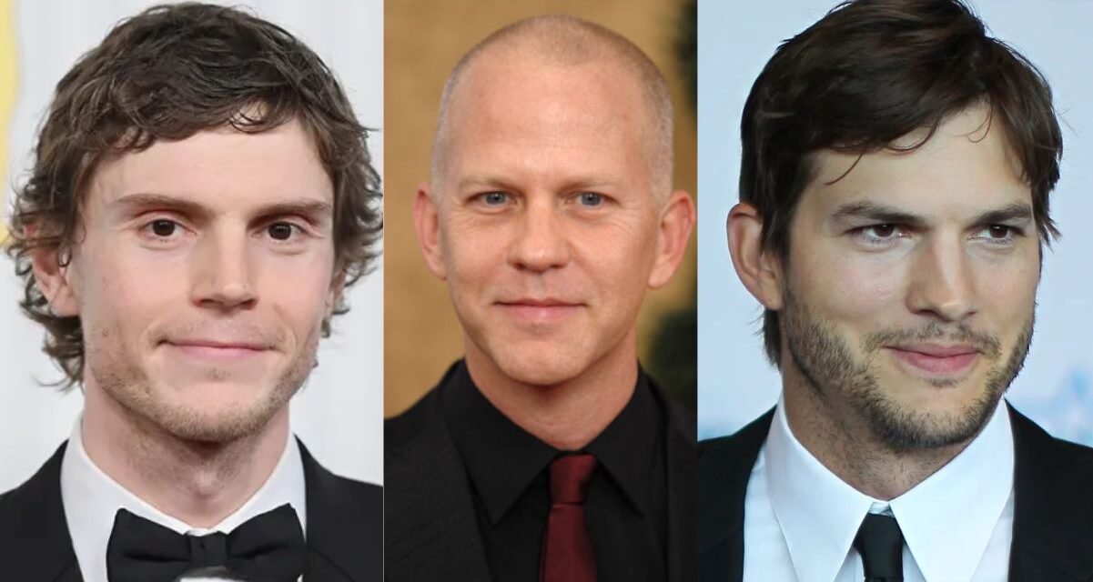 Evan Peters e Ashton Kutcher irão estrelar nova série de Ryan Murphy