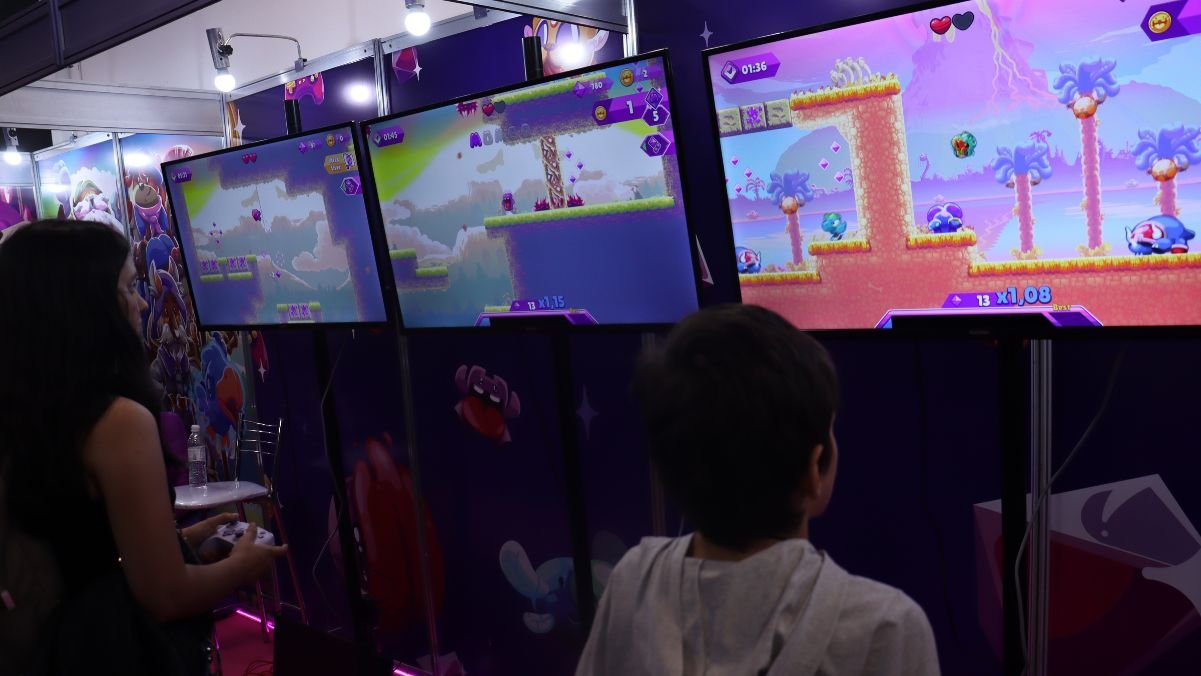 BGS Área Jogos Indies - Mombo Combo Legacy - segundo dia BGS 2024