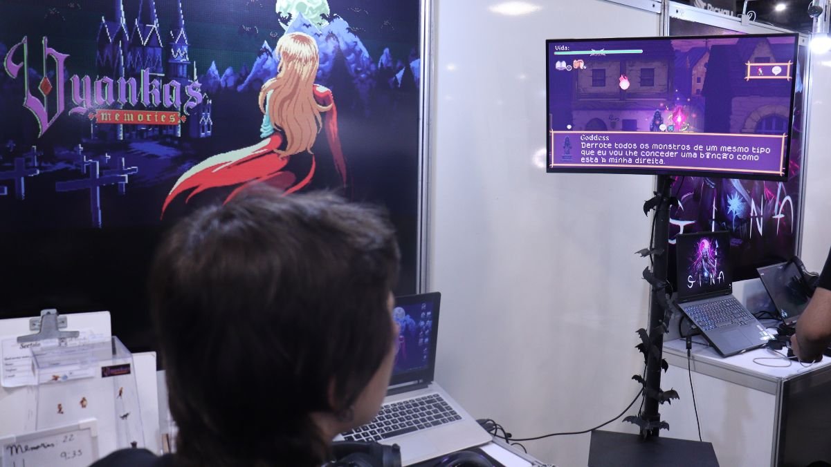 BGS Área Jogos Indies - Vyanka's Memories DEMO - segundo dia BGS 2024