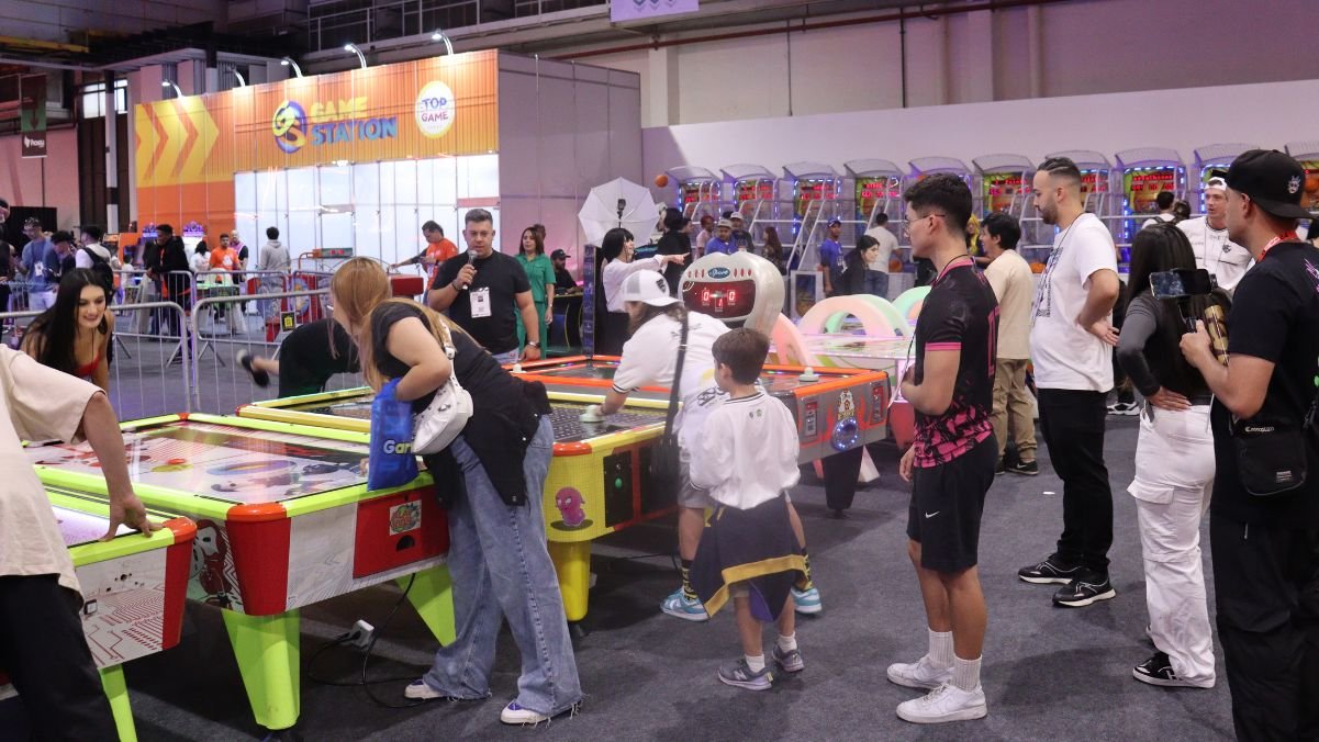BGS Arena Arcade - primeiro dia BGS 2024