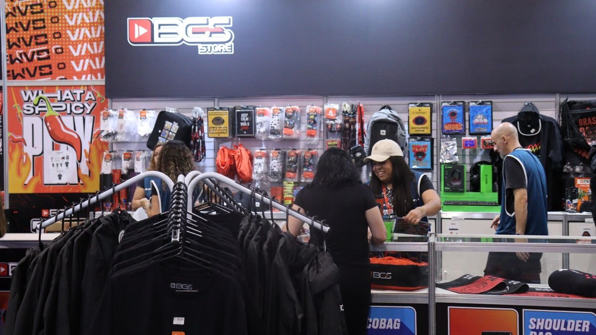 BGS Store Produtos - primeiro dia BGS 2024