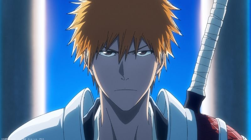 Ichigo do anime Bleach, com seu novo visual