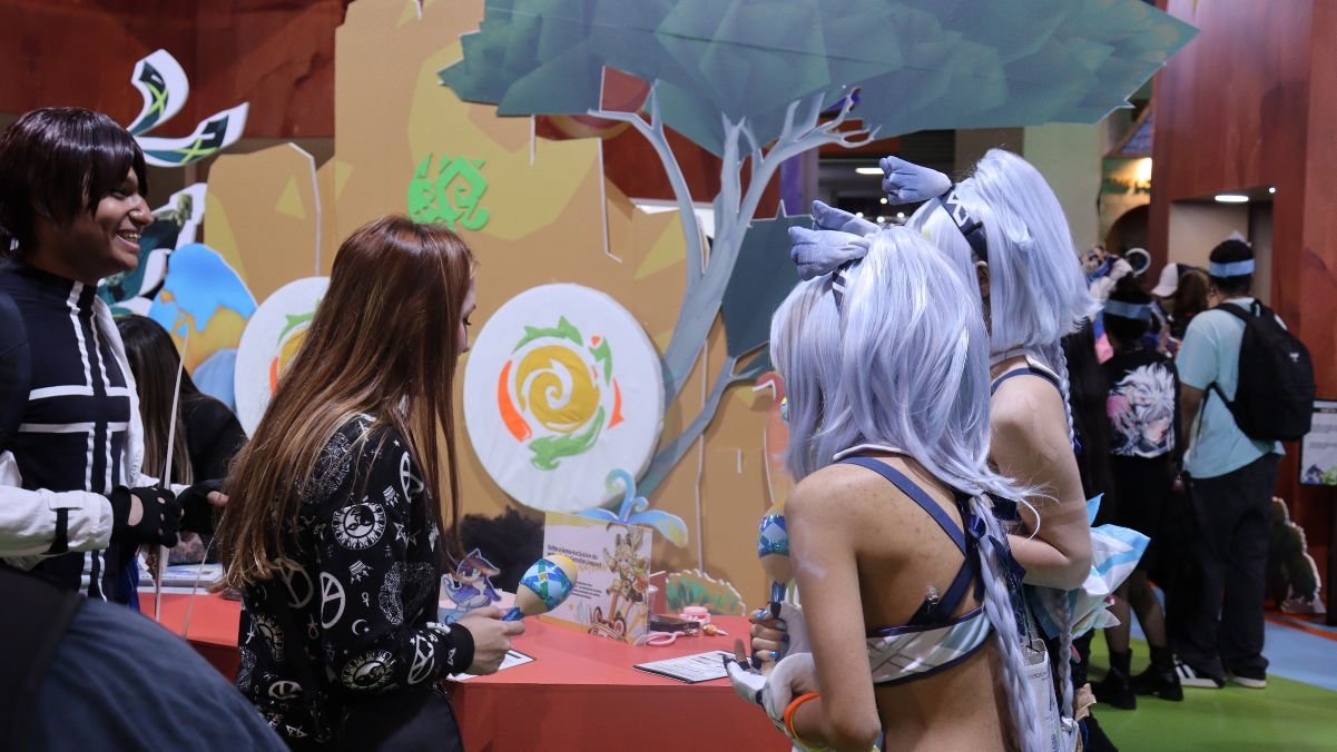 HoYoverse - Genshin Impact - Ativação de Brindes - primeiro dia BGS 2024