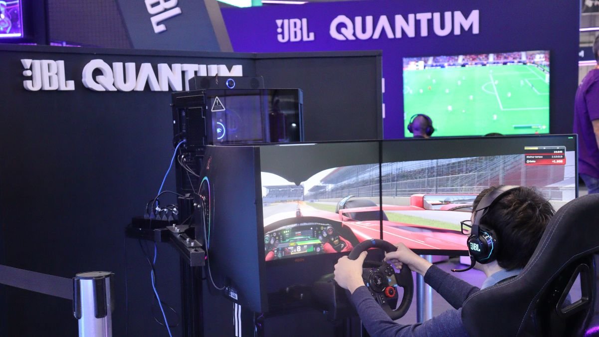 JBL Quantum - Game Test Control - primeiro dia BGS 2024