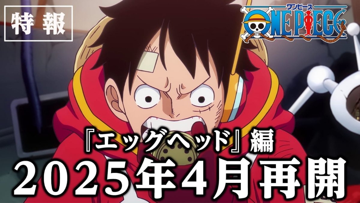 One Piece anuncia hiato do anime até 2025