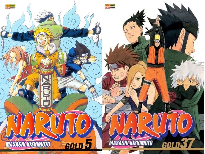 Mangás Naruto