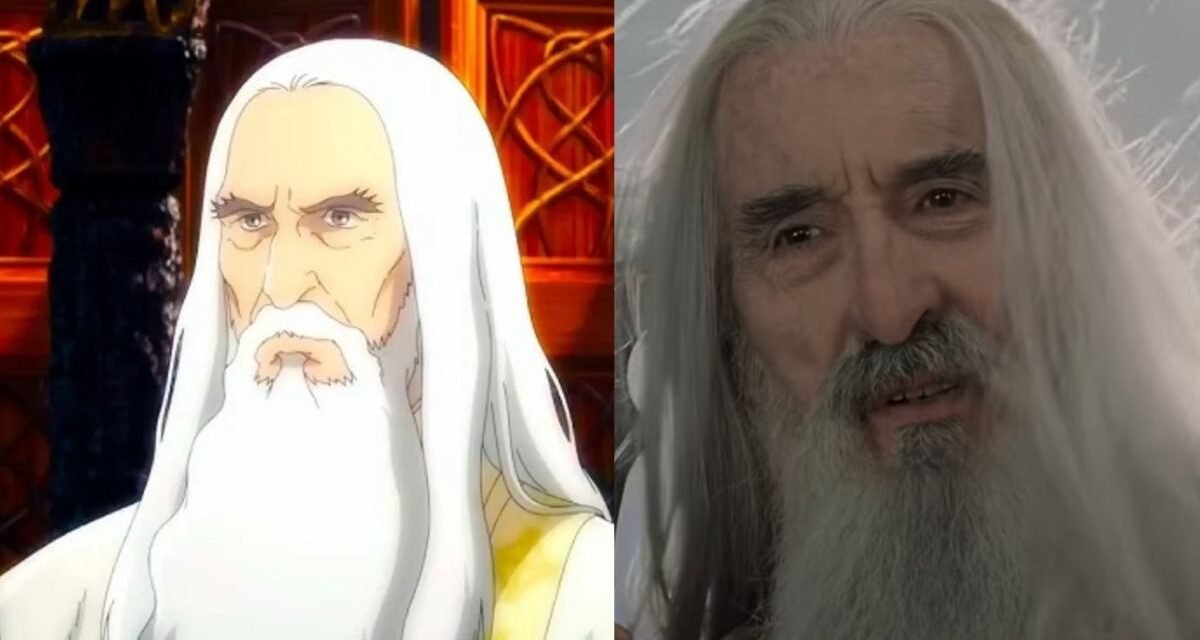 O Senhor dos Anéis: A Guerra dos Rohirrim | Christopher Lee dará voz a Saruman