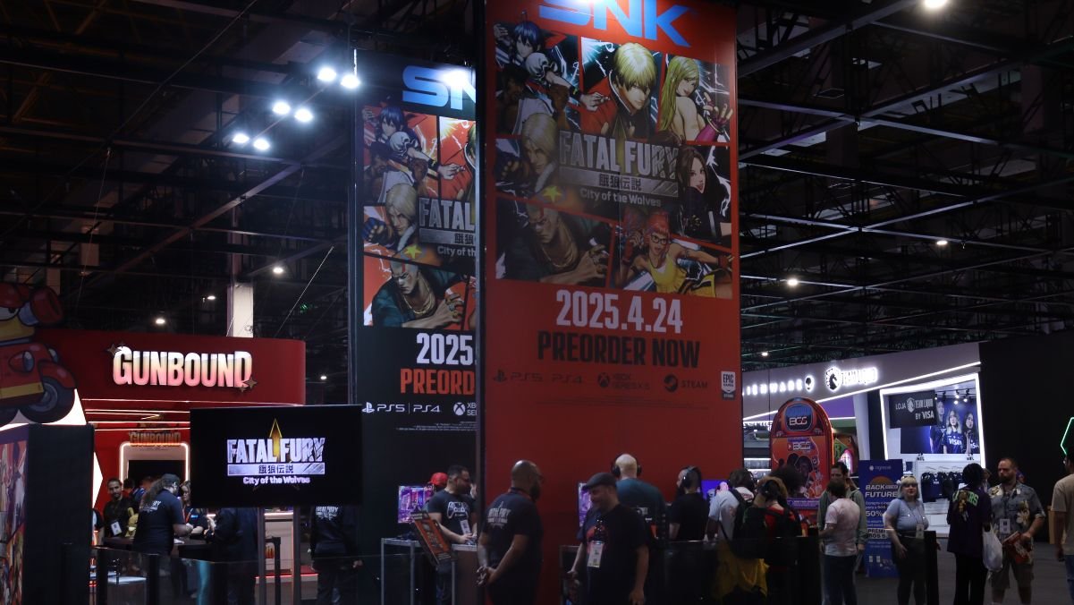Stand Fatal Fury_ City of the Wolves - segundo dia BGS 2024