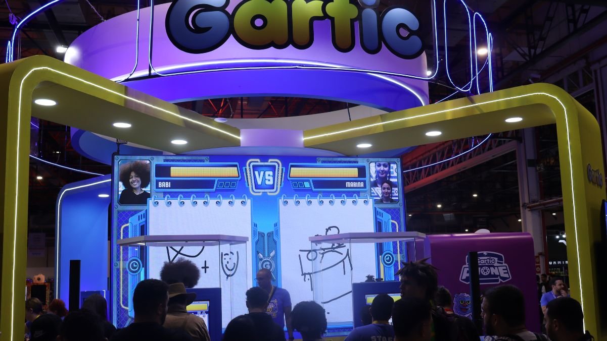 Stand Gartic - primeiro dia BGS 2024