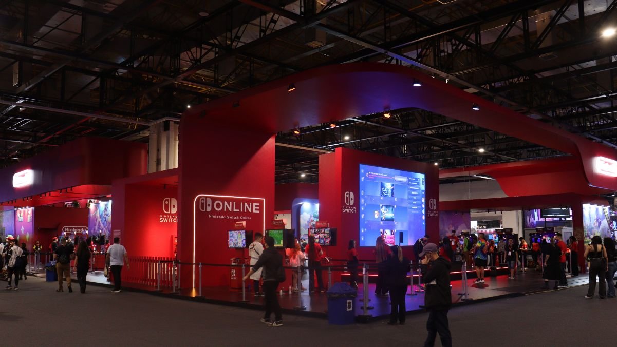 Stand Nintendo - primeiro dia BGS 2024