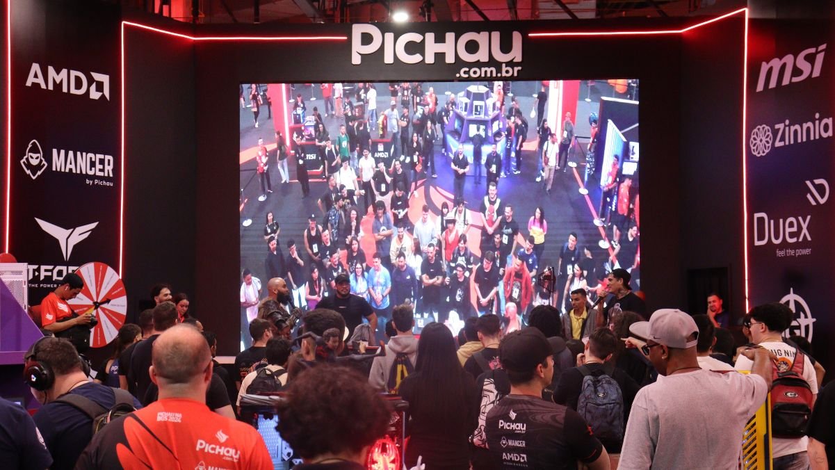 Stand Pichau - primeiro dia BGS 2024