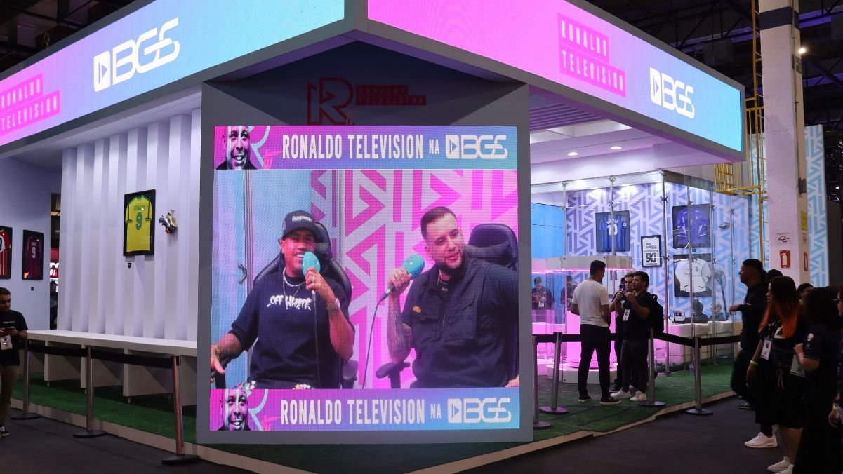 Stand Ronaldo Television - primeiro dia BGS 2024