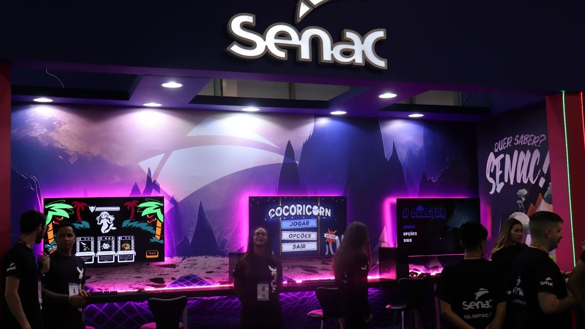 Stand Senac - primeiro dia BGS 2024