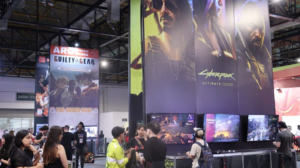 Stands Game Test - Cyberpunk 2077, Guilty Gear, HUNTER×HUNTER NEN×IMPACT - segundo dia BGS 2024