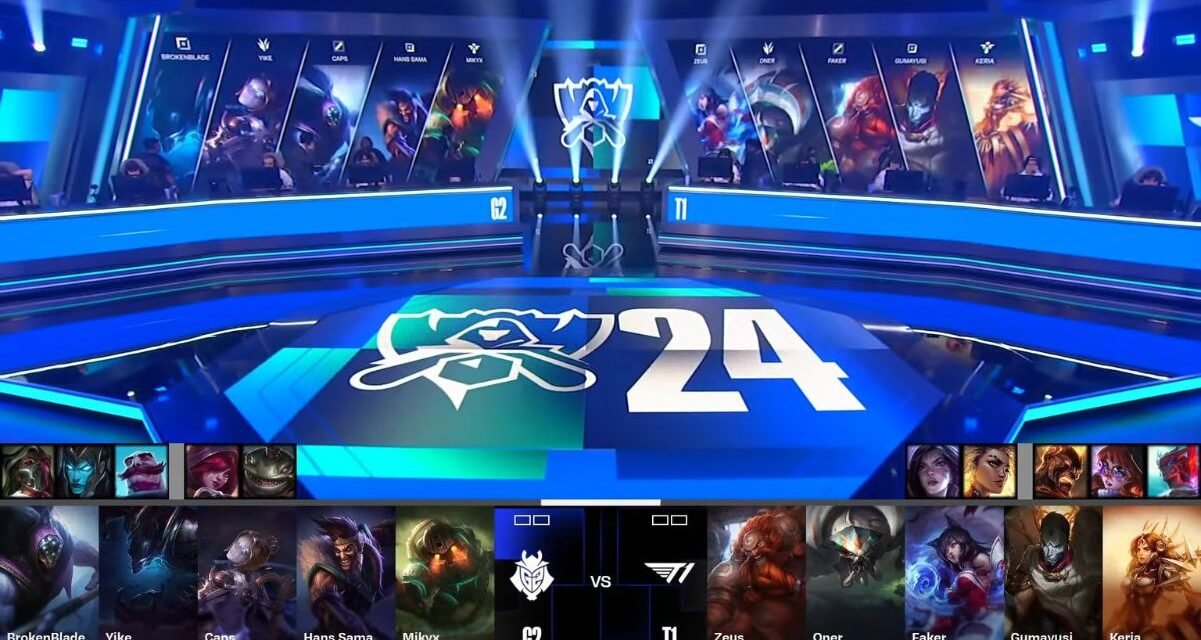 Worlds 2024 | T1 confirmada em Paris e BLG continua viva