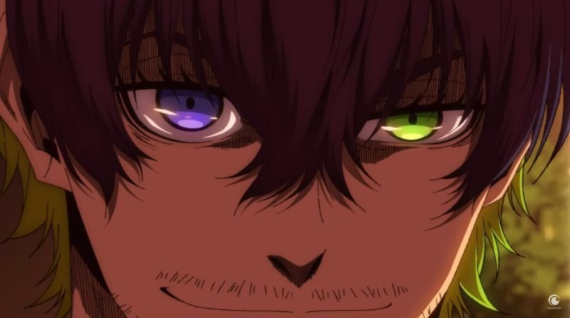 Personagem Oliver do anime de Blue Lock