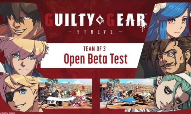 O segundo Open Beta Test de GUILTY GEAR -STRIVE- TEAM OF 3 começa em novembro!