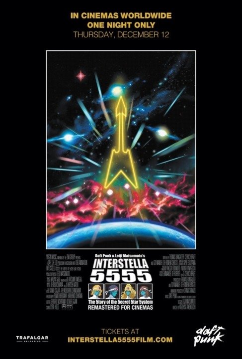 Interstella 5555 | A animação musical do Draft Punk será exibida no Brasil