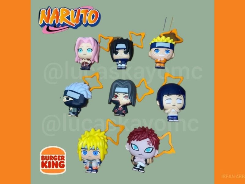 Naruto é o tema da campanha de dezembro do Burger King