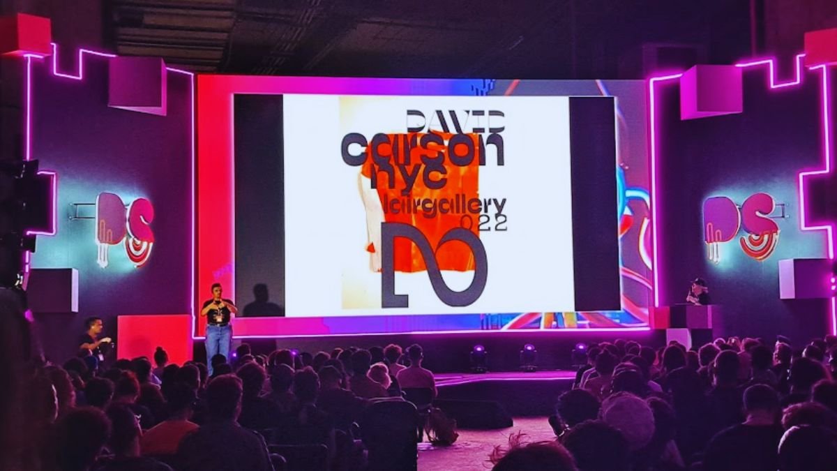 Palestra David Carson Pixel Show