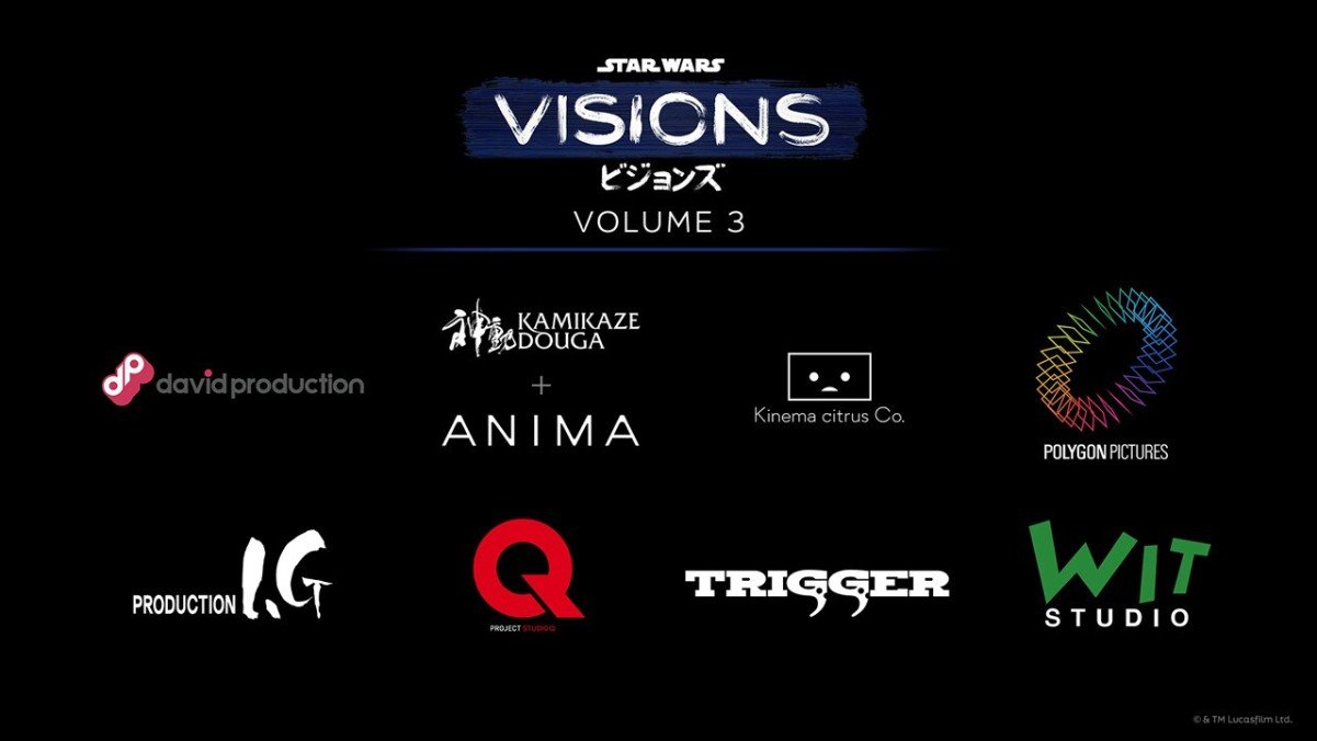 Star Wars: Visions - studios