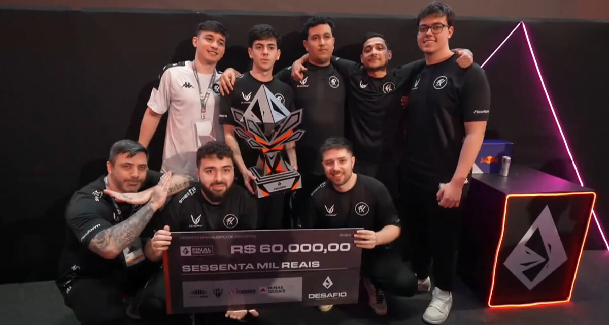 Fluxo é campeã do Counter-Strike 2 do DBE