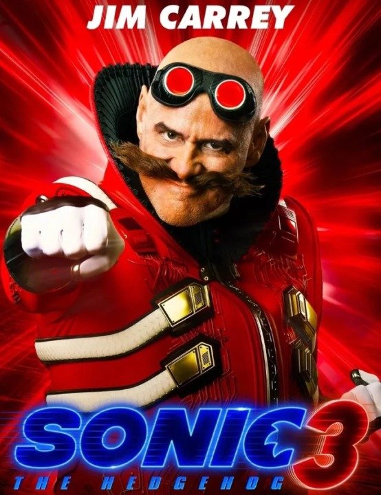 Sonic 3 jim carrey