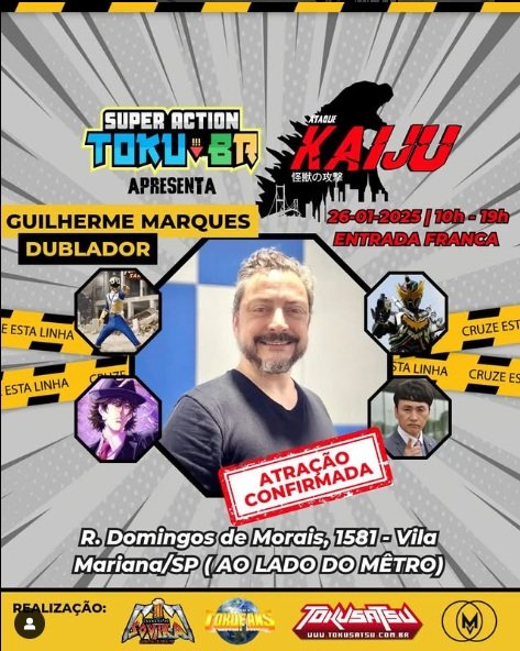 Super Action Toku BR | O maior evento de tokusatsu nacional chega em janeiro