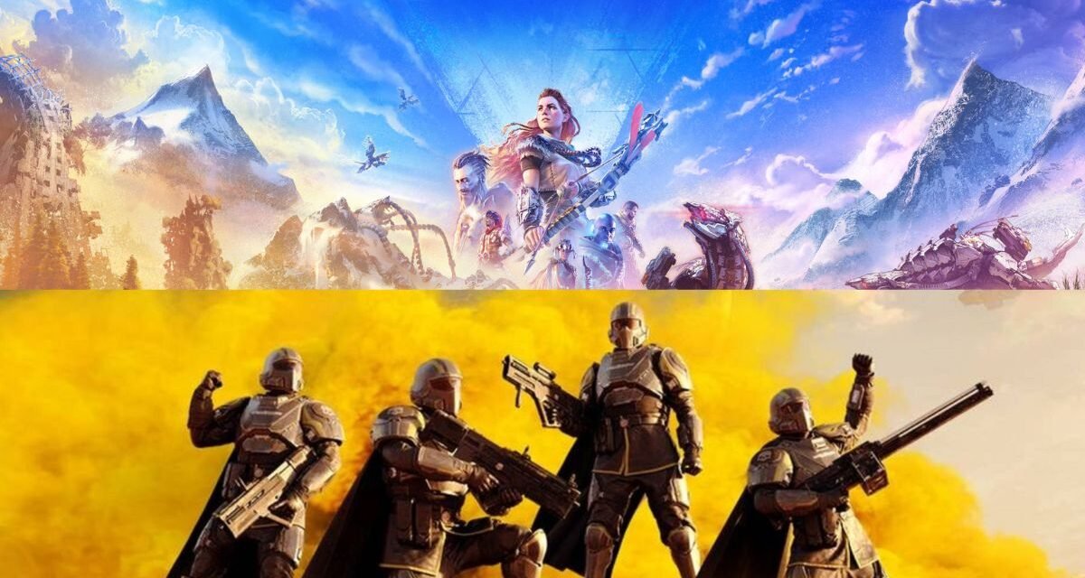 Anunciados filmes de Helldivers 2 e Horizon Zero Dawn