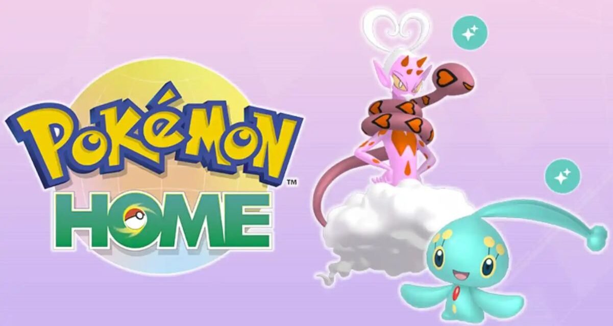 Como conseguir Manaphy e Enamorus Shiny no Pokémon HOME?