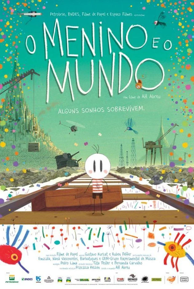 Poster do filme "O Menino e o Mundo"